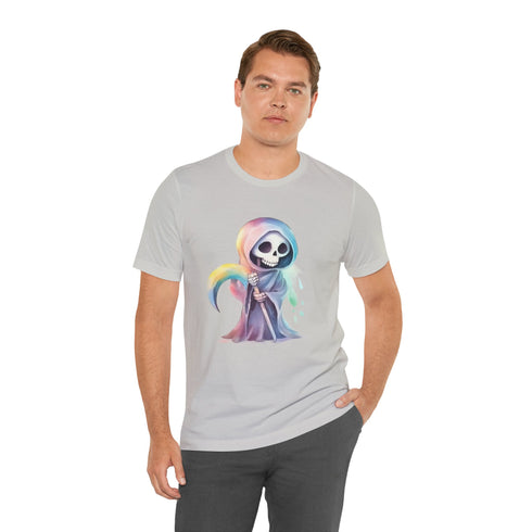 Cute Colorful Reaper - Short Sleeve Tee